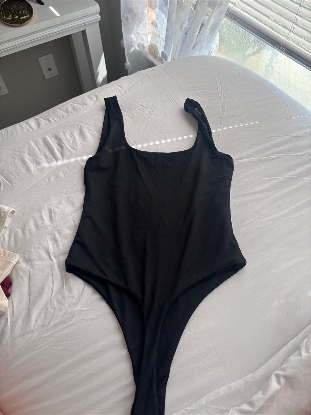Forever 21 Black
 One-Piece Bodysuit